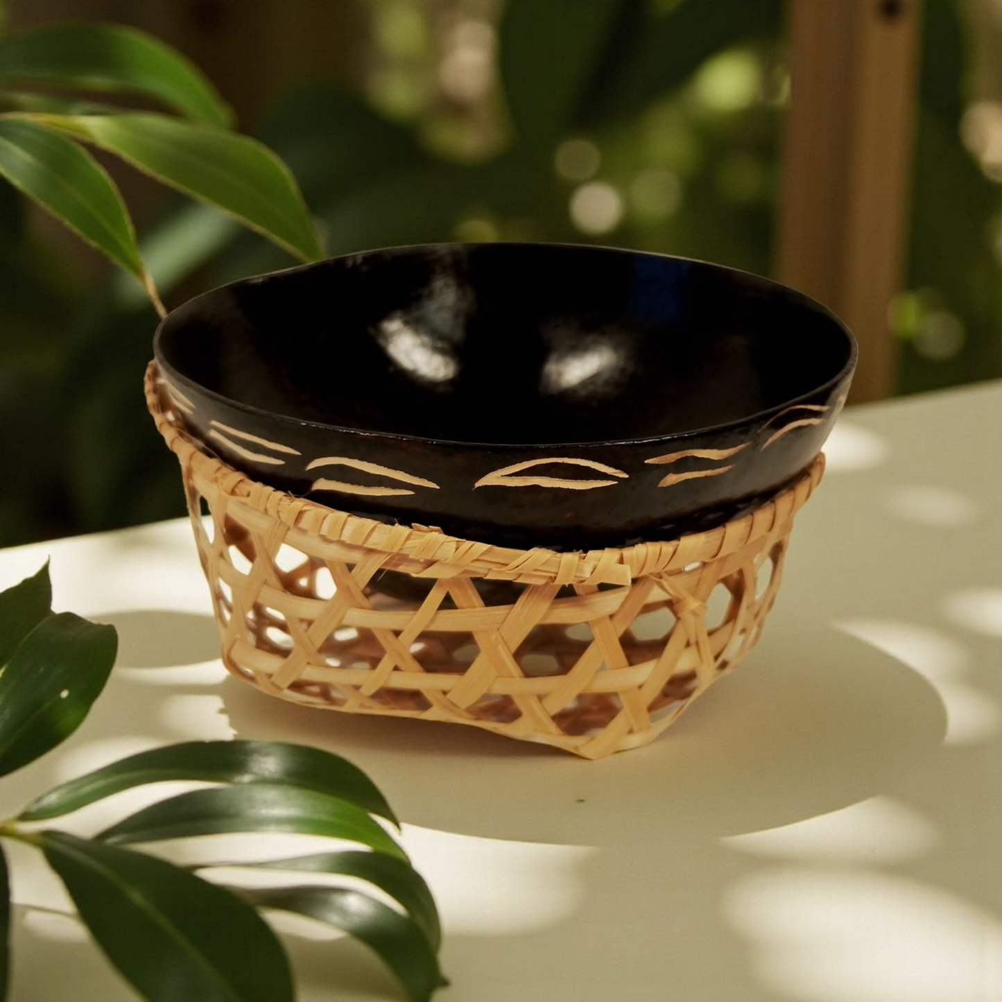 Cuia Amazônica com Cestinha