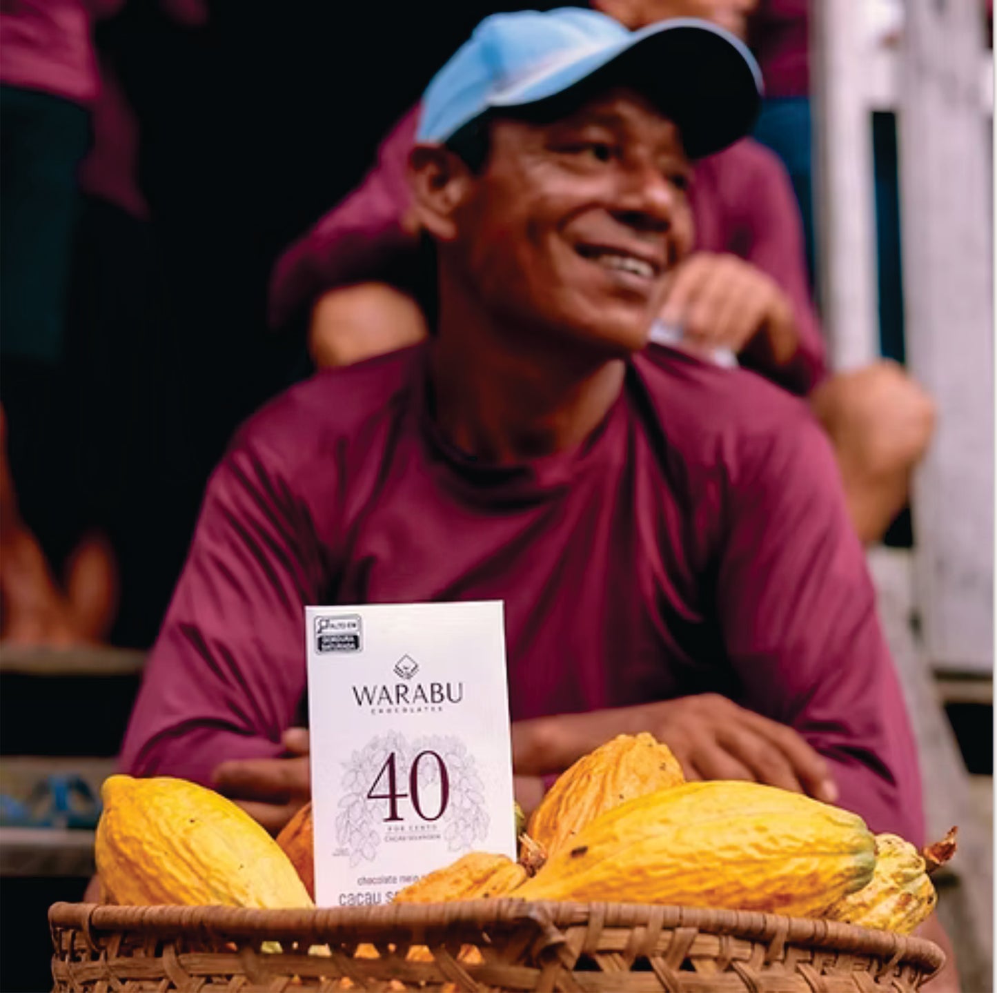 Chocolate 40% Cacau Selvagem Orgânico Comunidade Angapijo – PA 70gr
